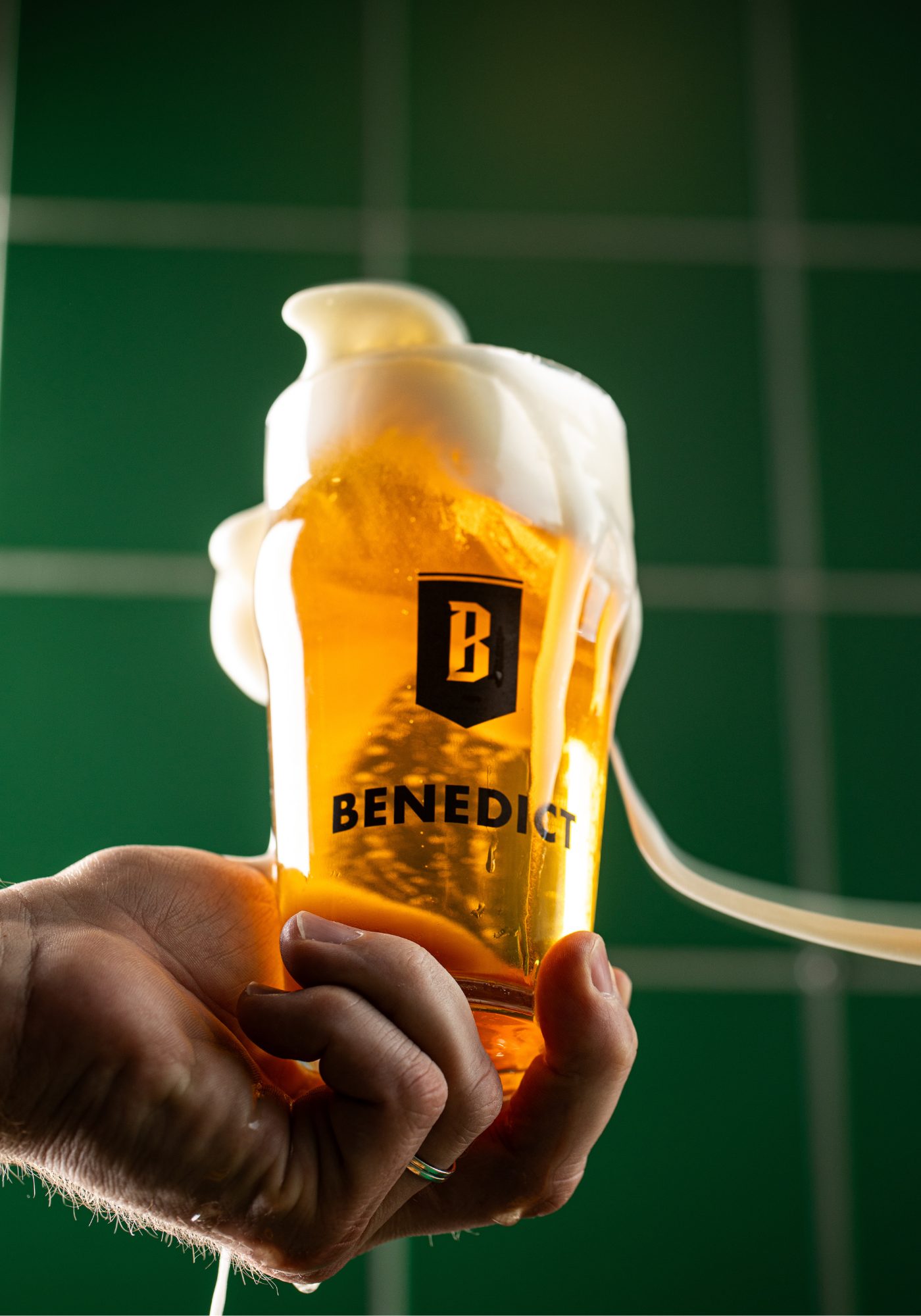 Přetékající půllitr Benedict